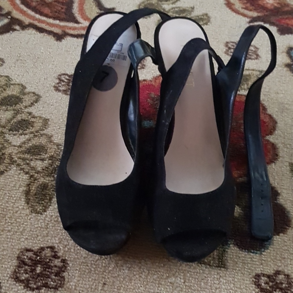 Black heels
